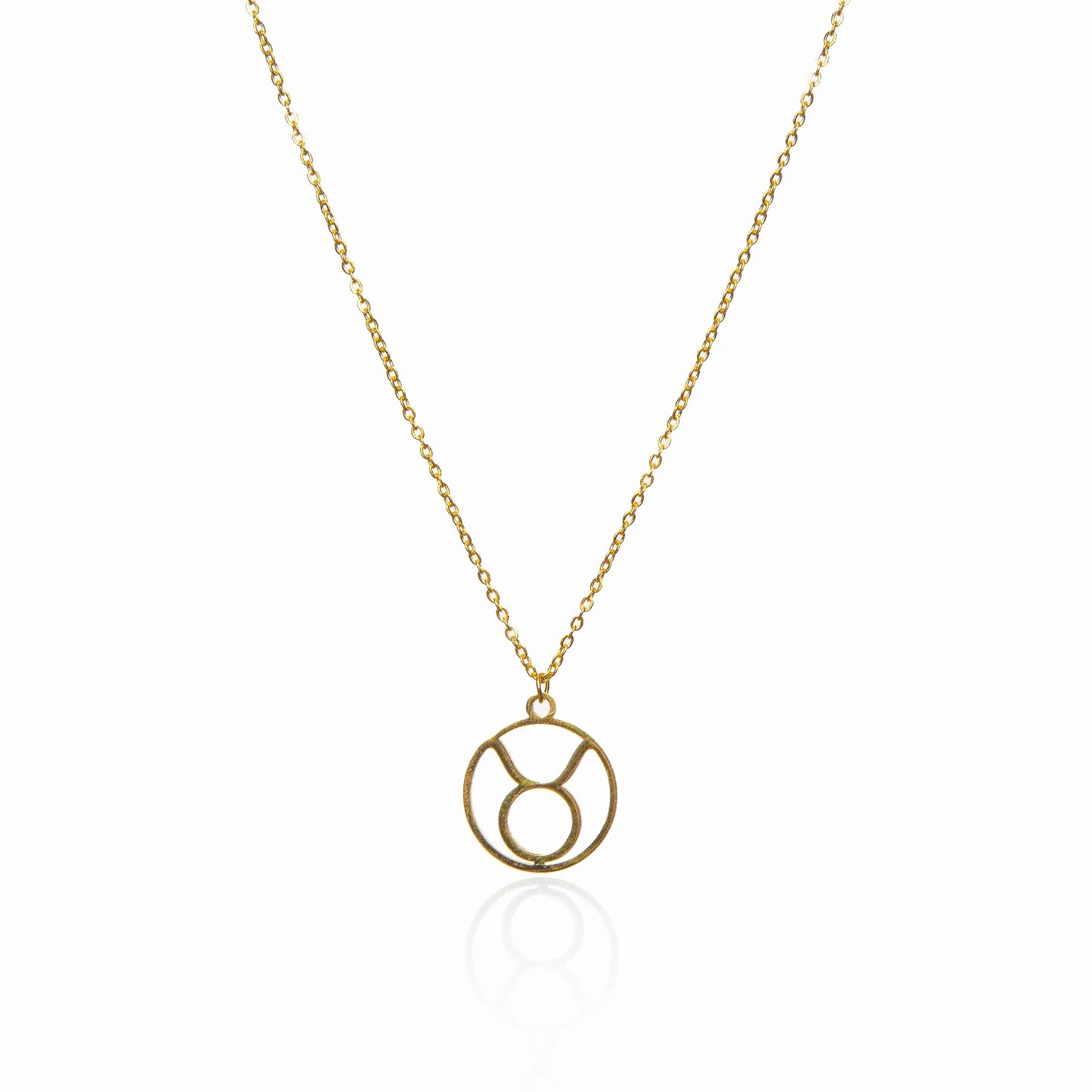 Star Sign Pendant Necklace - Gold