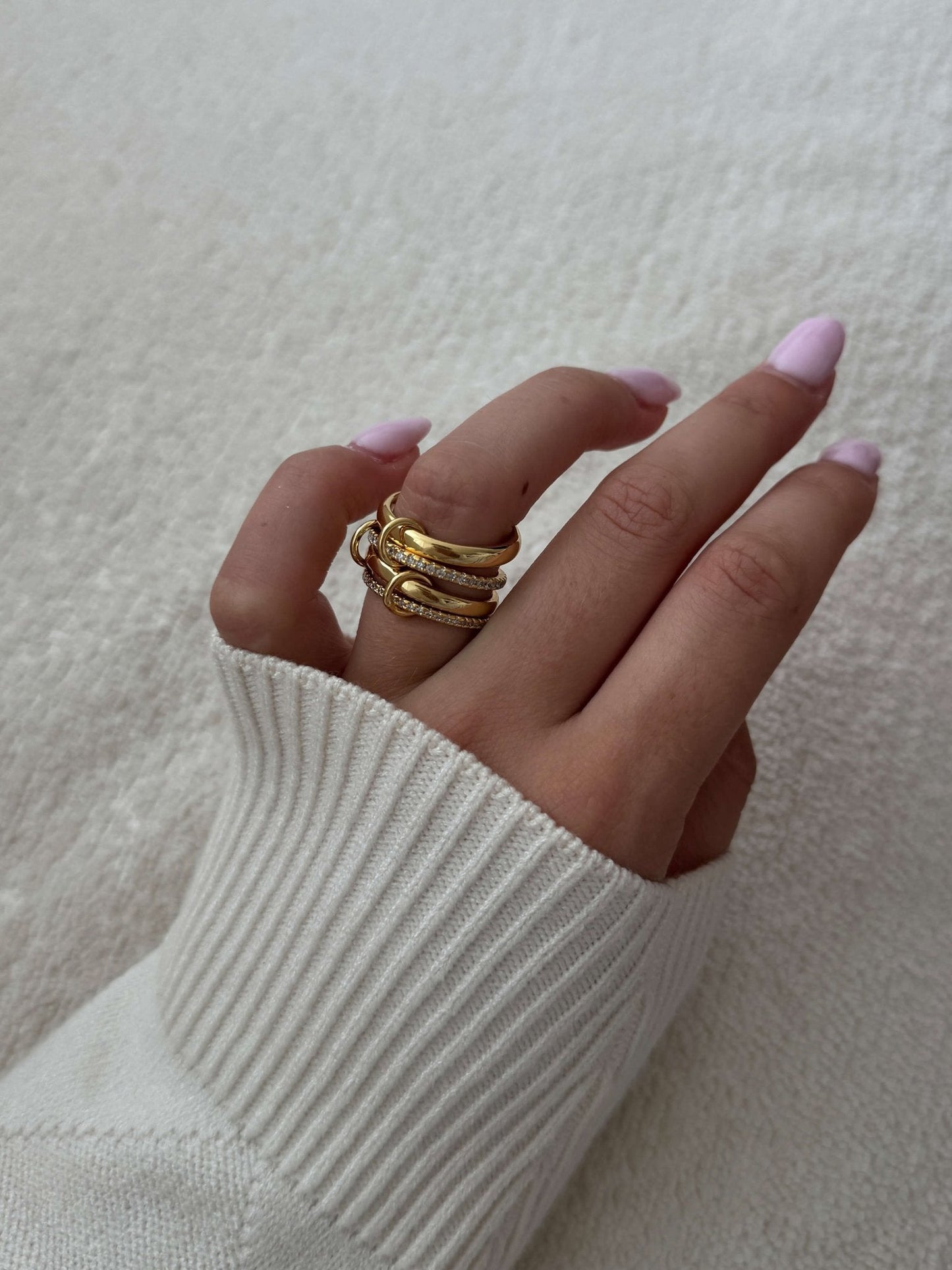 Anxiety Statement Ring Bundle