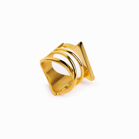 Harmony Ring - Gold Tone