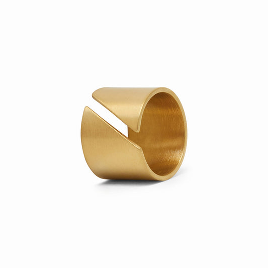 Roman Split Ring - Gold Tone