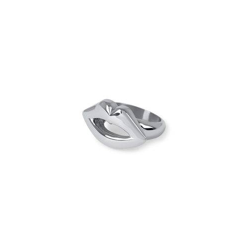 Lèvres Ring - Silver