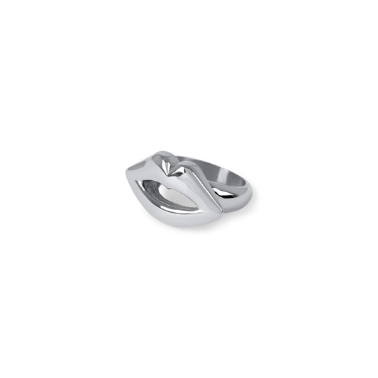 Lèvres Ring - Silver