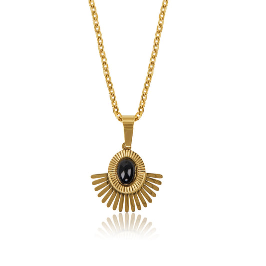 Selma Necklace - Gold Tone