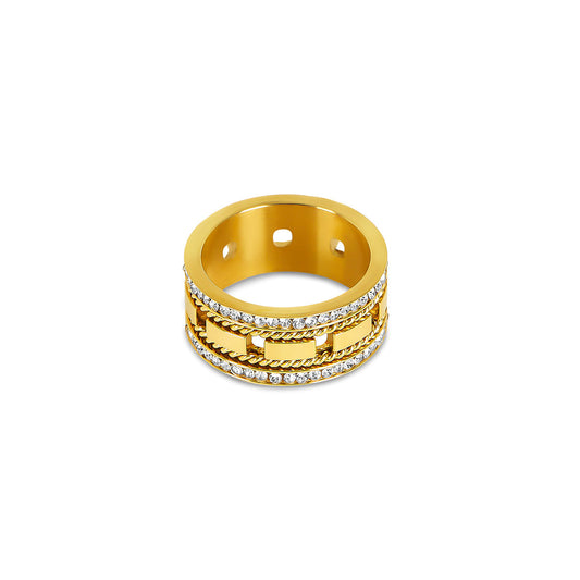Grandeur Ring - Gold Tone