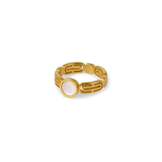 Anthea Ring - Gold Tone