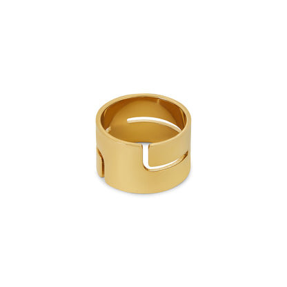Marni Chunky Ring - Gold Tone