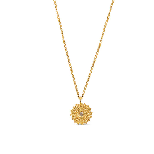 Albany Pendant Necklace - Gold Tone