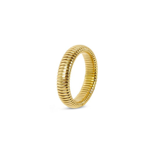 Pisa Minimal Ring - Gold Tone