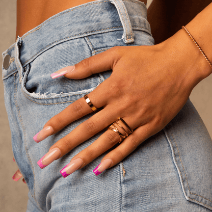 ESNTL Ring - Gold Tone