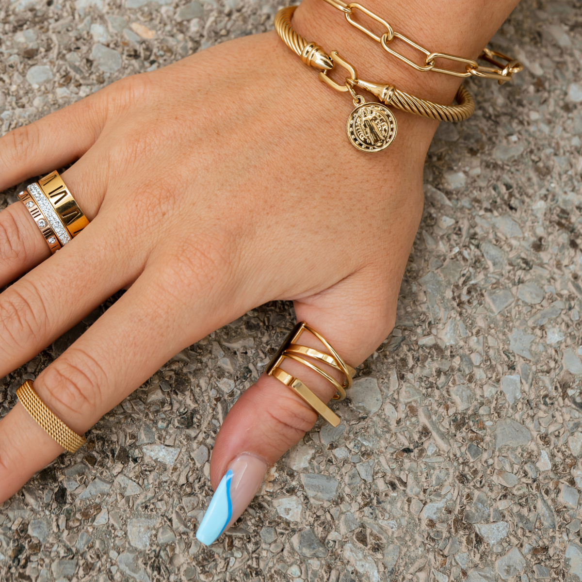 Harmony Ring - Gold Tone