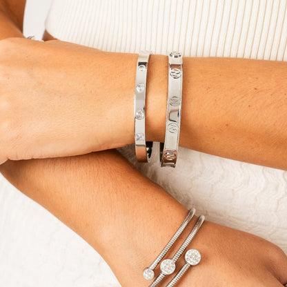 Heaven Bangle - Silver