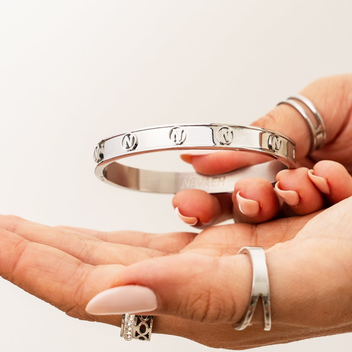 Heaven Bangle - Silver
