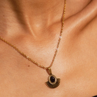 Selma Necklace - Gold Tone
