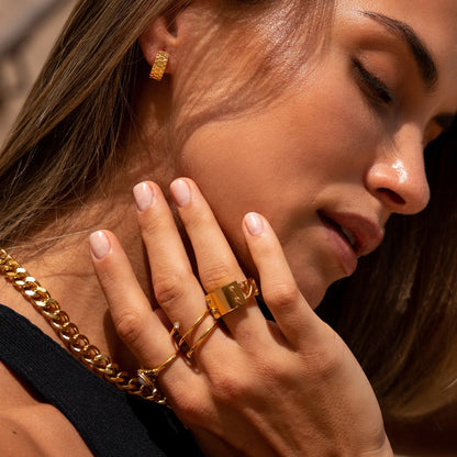 Dolce Ring - Gold Tone