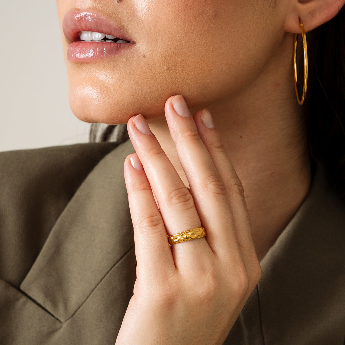 Sydney Ring - Gold Tone