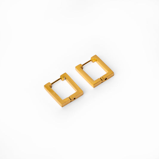 Nova Earrings Gold Plated - Gold Tone