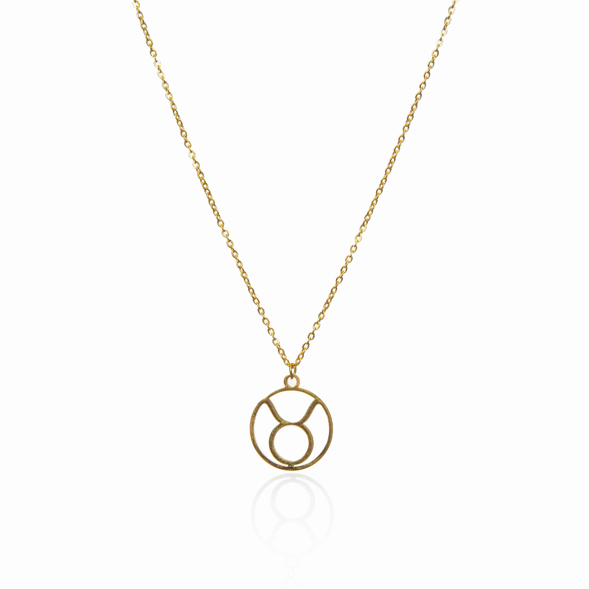 Star Sign Pendant Necklace - Gold