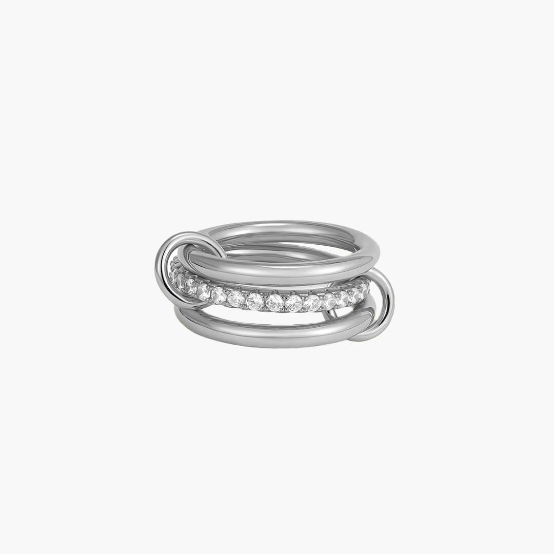 Amélie Classic Three Stacking Ring
