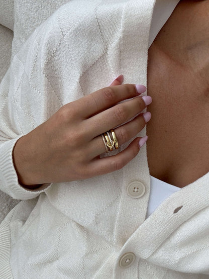 Anxiety Statement Ring Bundle