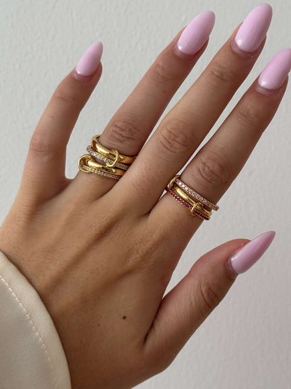Anxiety Statement Ring Bundle