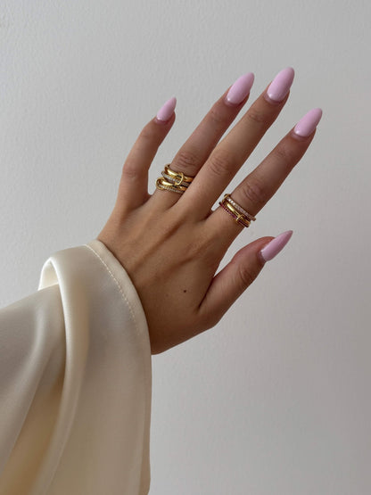 Anxiety Statement Ring Bundle